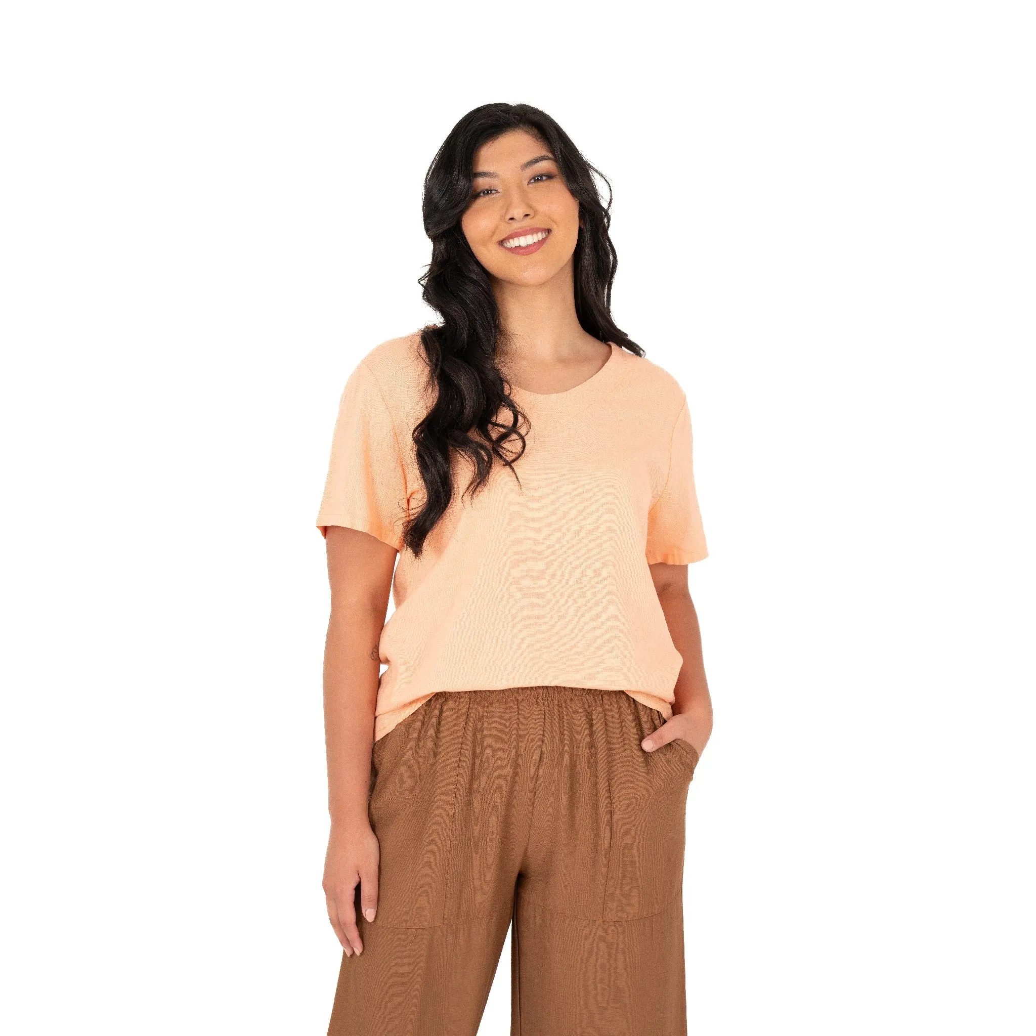 M Made in Italy  Women's Woven Top