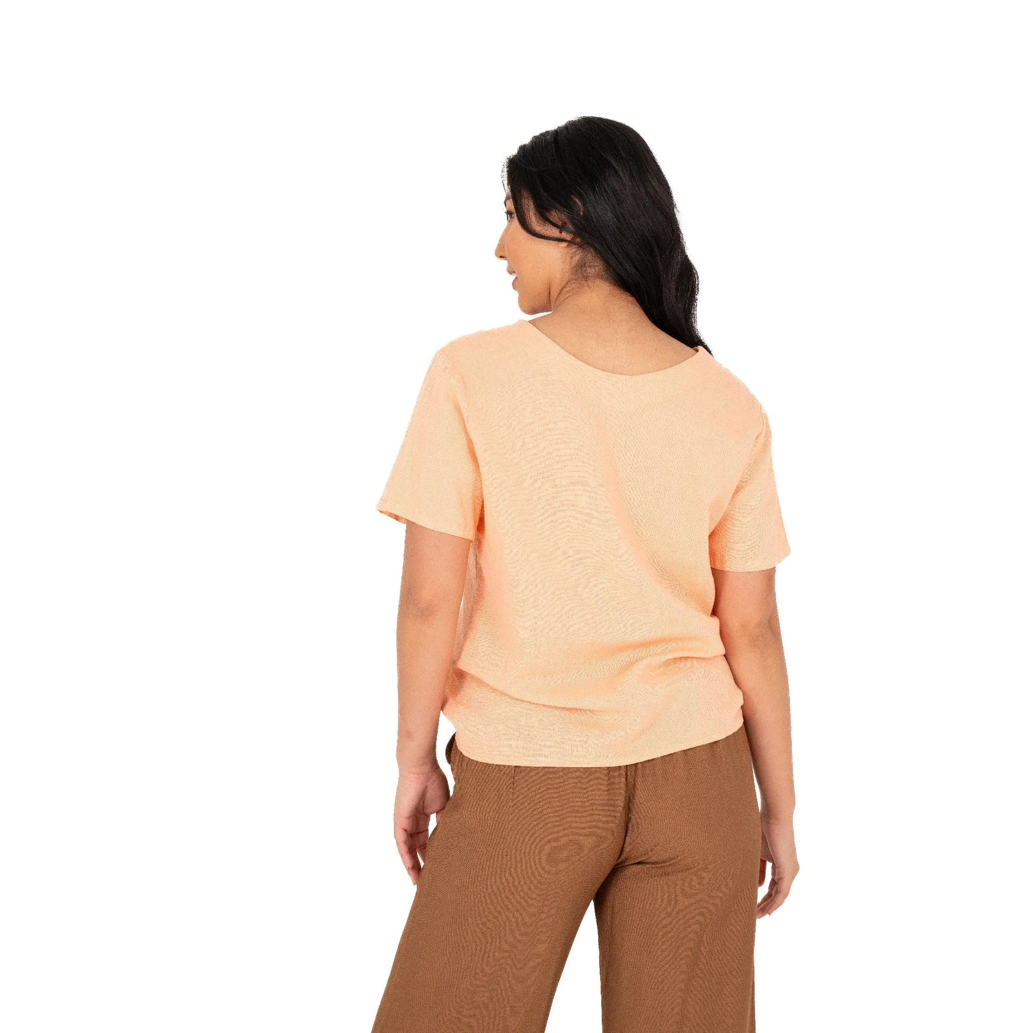 M Made in Italy  Women's Woven Top