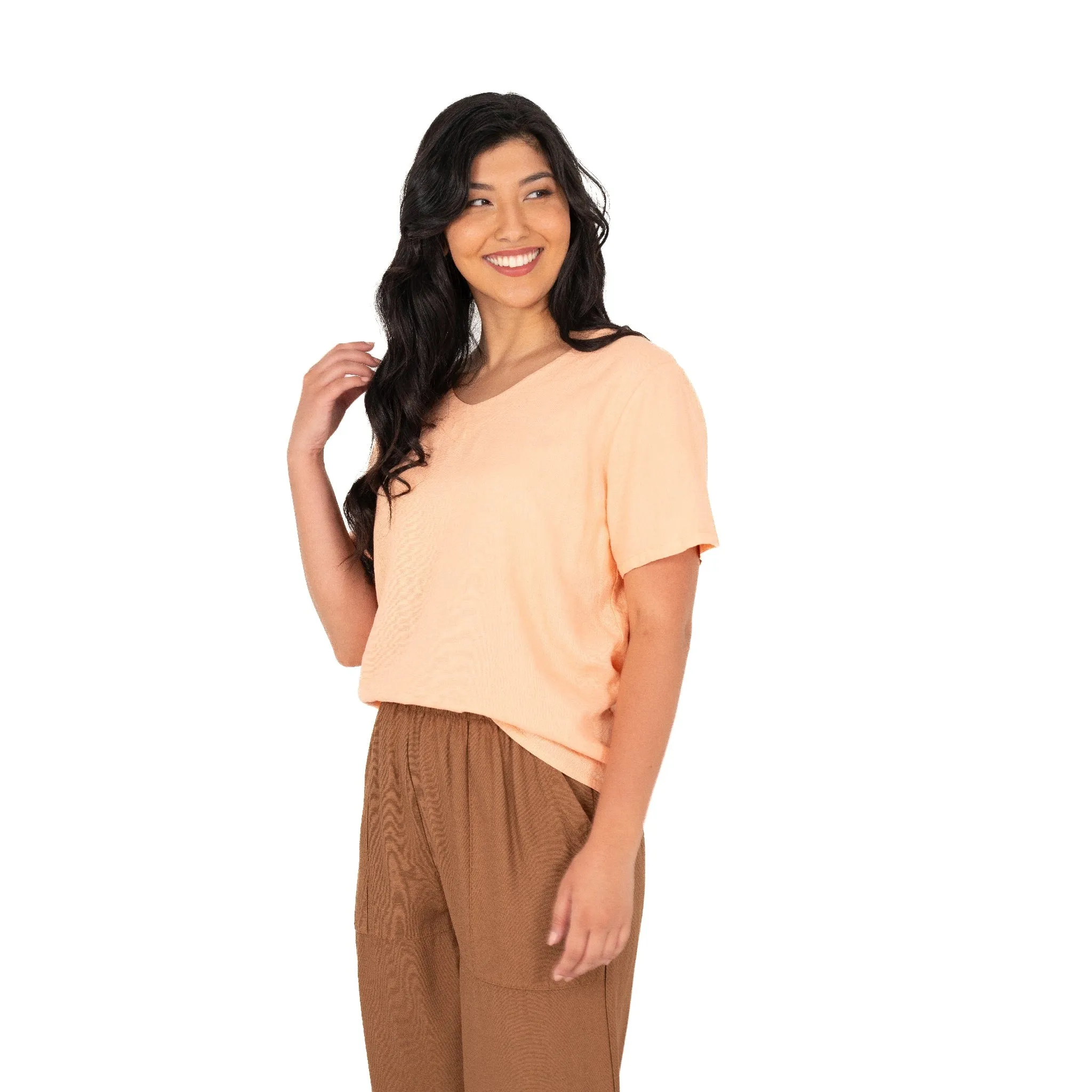 M Made in Italy  Women's Woven Top