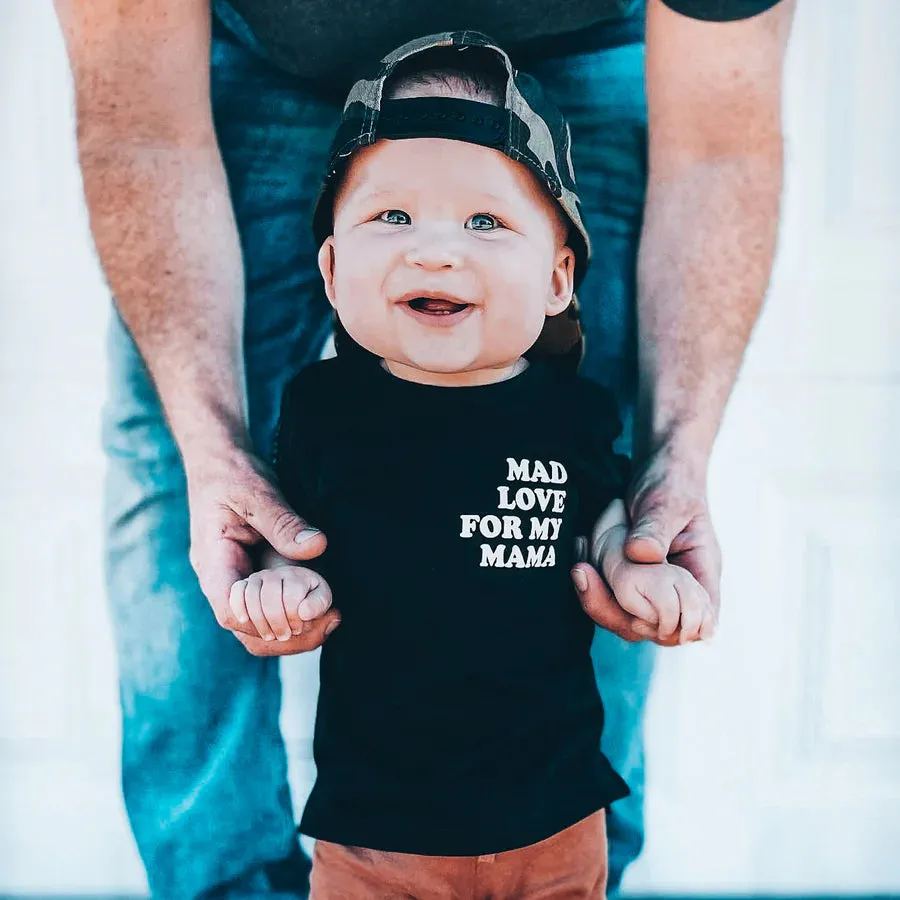 Mad Love For Mama Black Tee