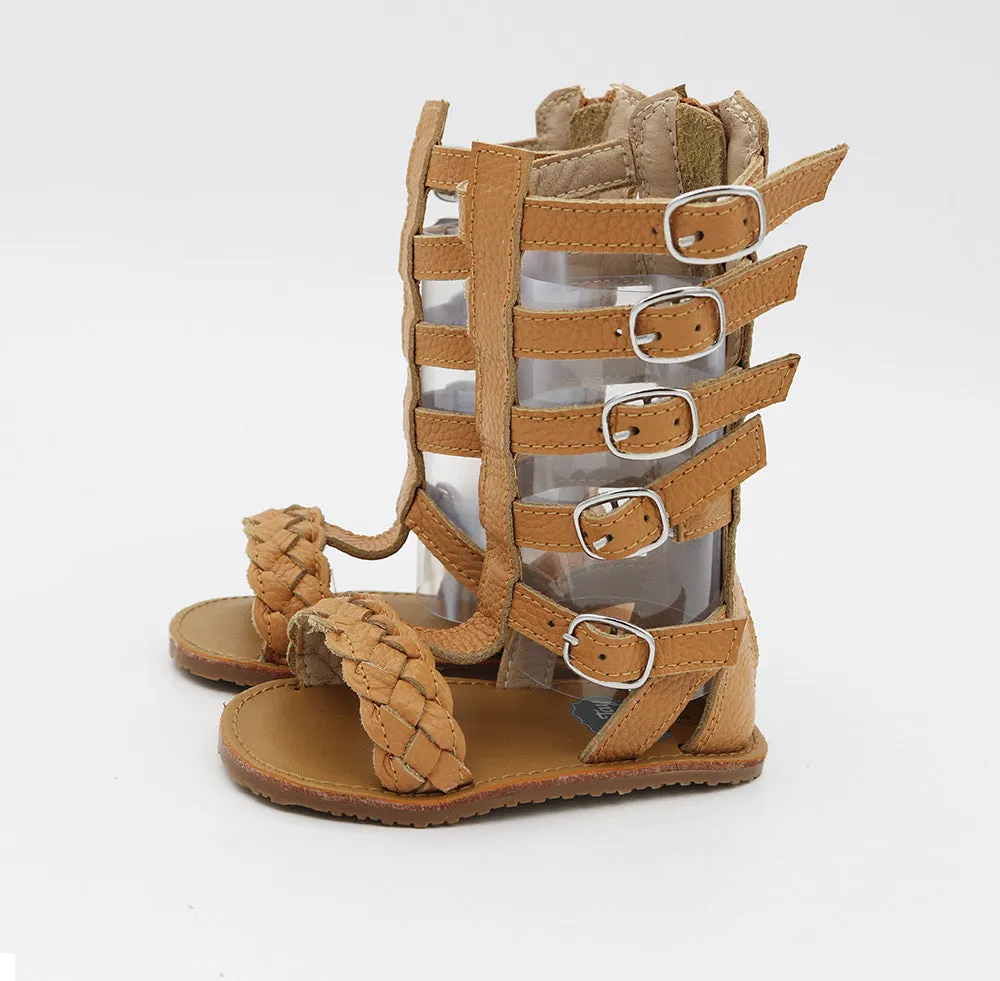 Maddie Gladiator Sandals - Honey