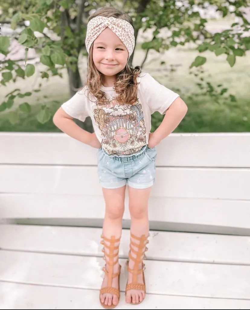 Maddie Gladiator Sandals - Honey