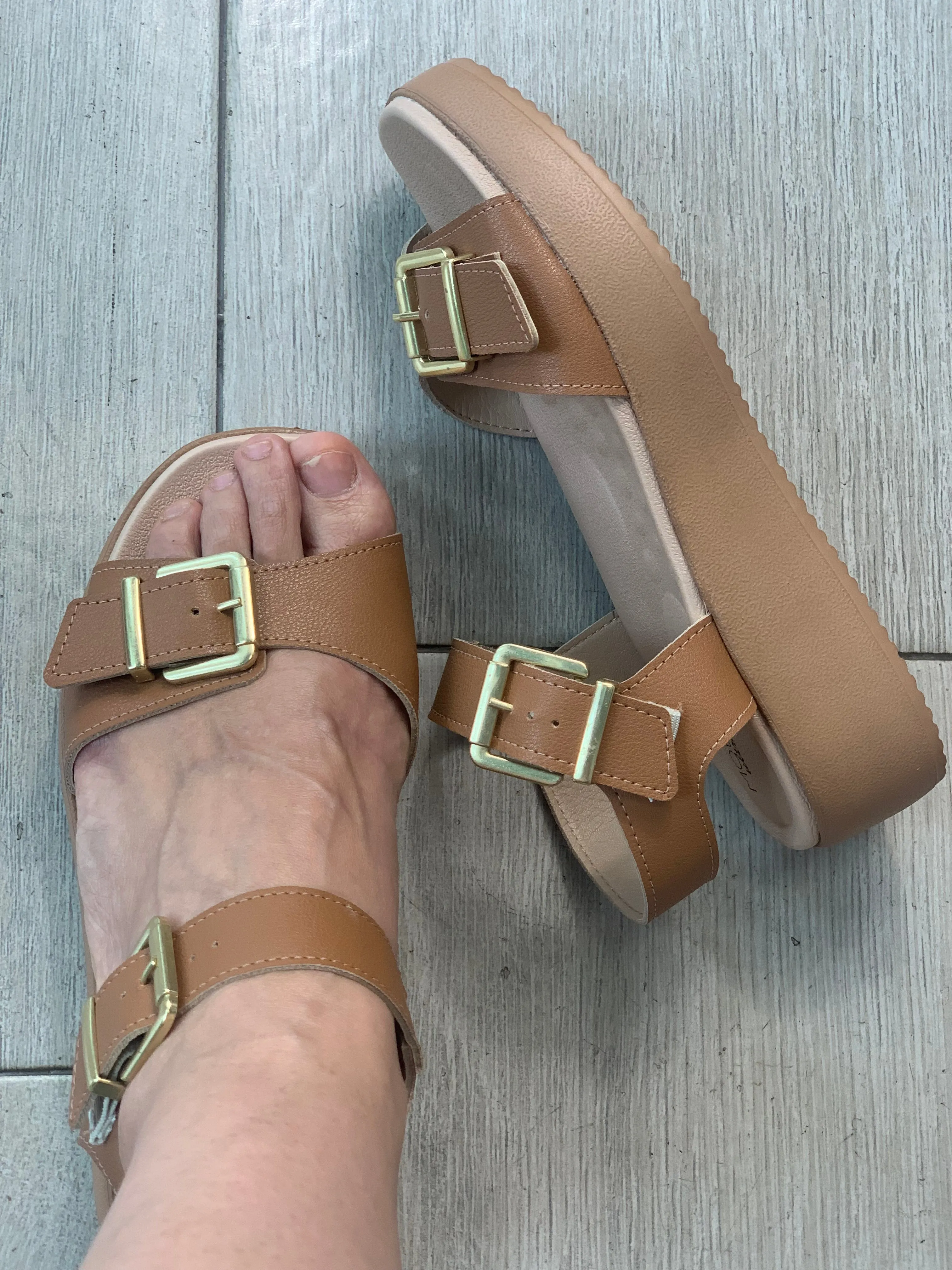 Modare Floather Camel Sandals