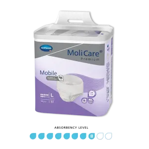MoliCare Premium Mobile 8D - Large (Pack of 14)