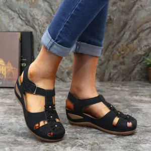 Nanccy Soft Soled Velcro Comfortable Sandals