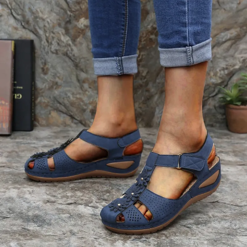 Nanccy Soft Soled Velcro Comfortable Sandals