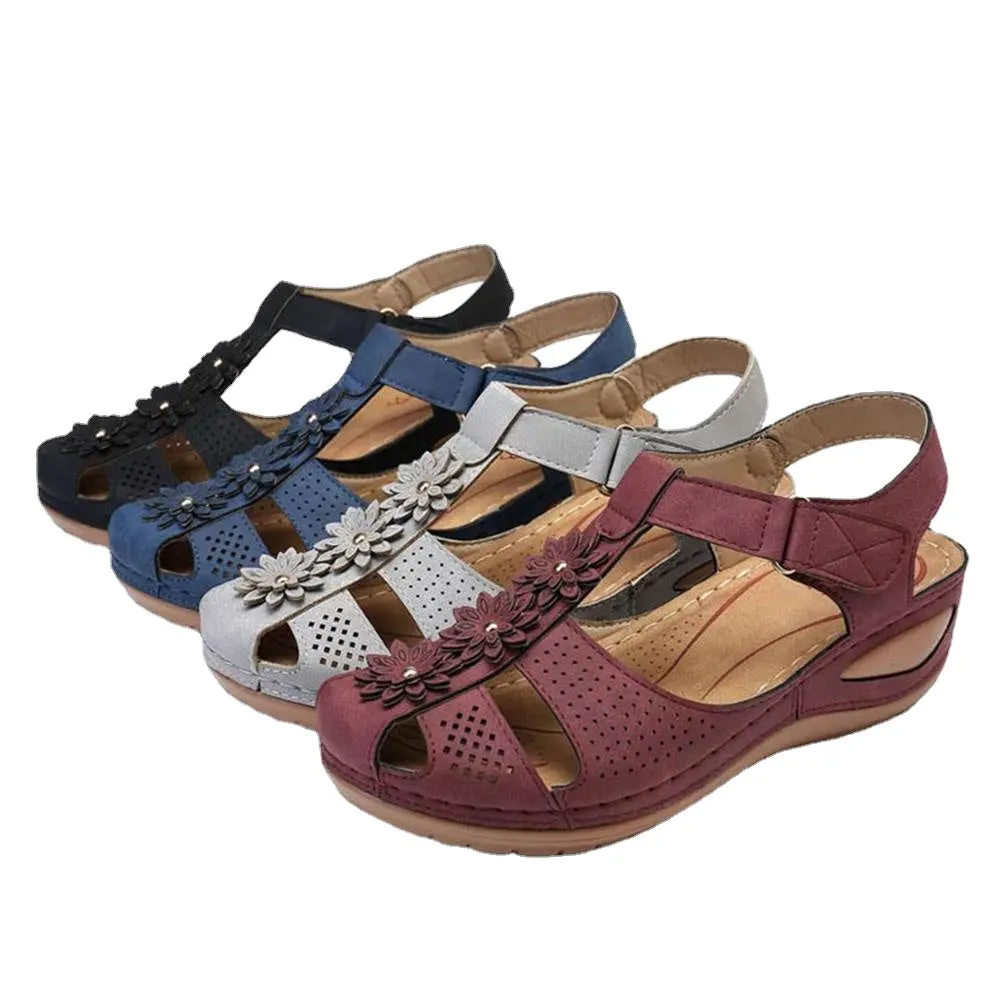 Nanccy Soft Soled Velcro Comfortable Sandals