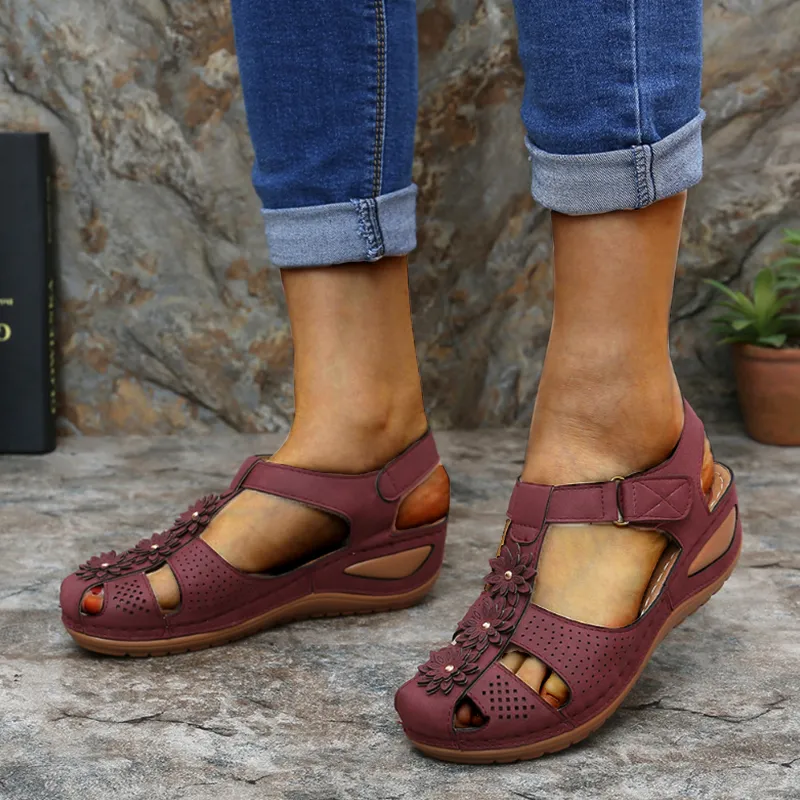 Nanccy Soft Soled Velcro Comfortable Sandals