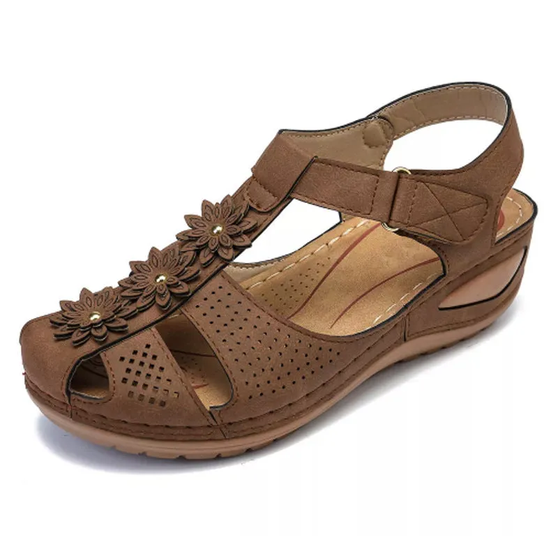 Nanccy Soft Soled Velcro Comfortable Sandals