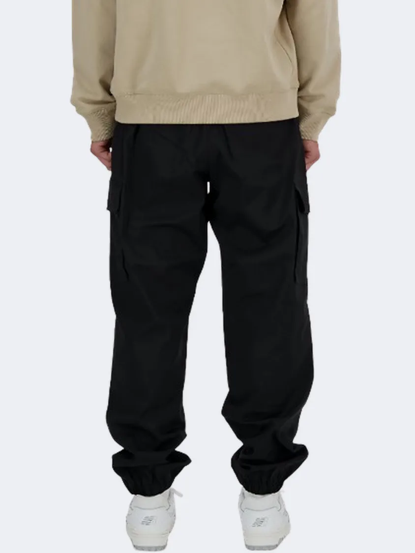 New Balance Twill Men Lifestyle Pant Black