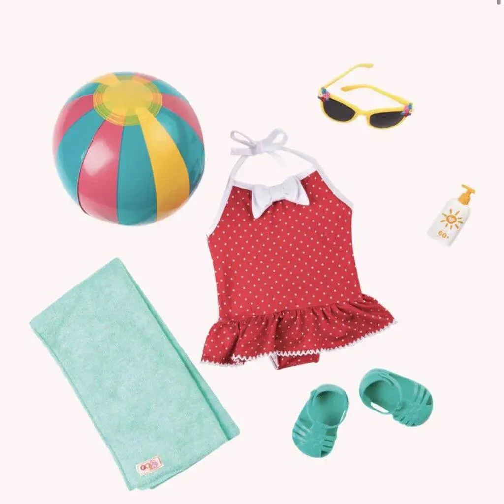 NEW Our Generation Swimsuit Outfit for 18" Dolls Beach Belle