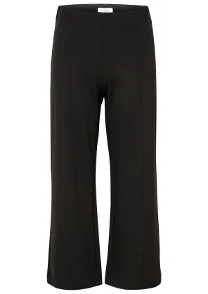 Part Two Illissa Crop Trousers - Black