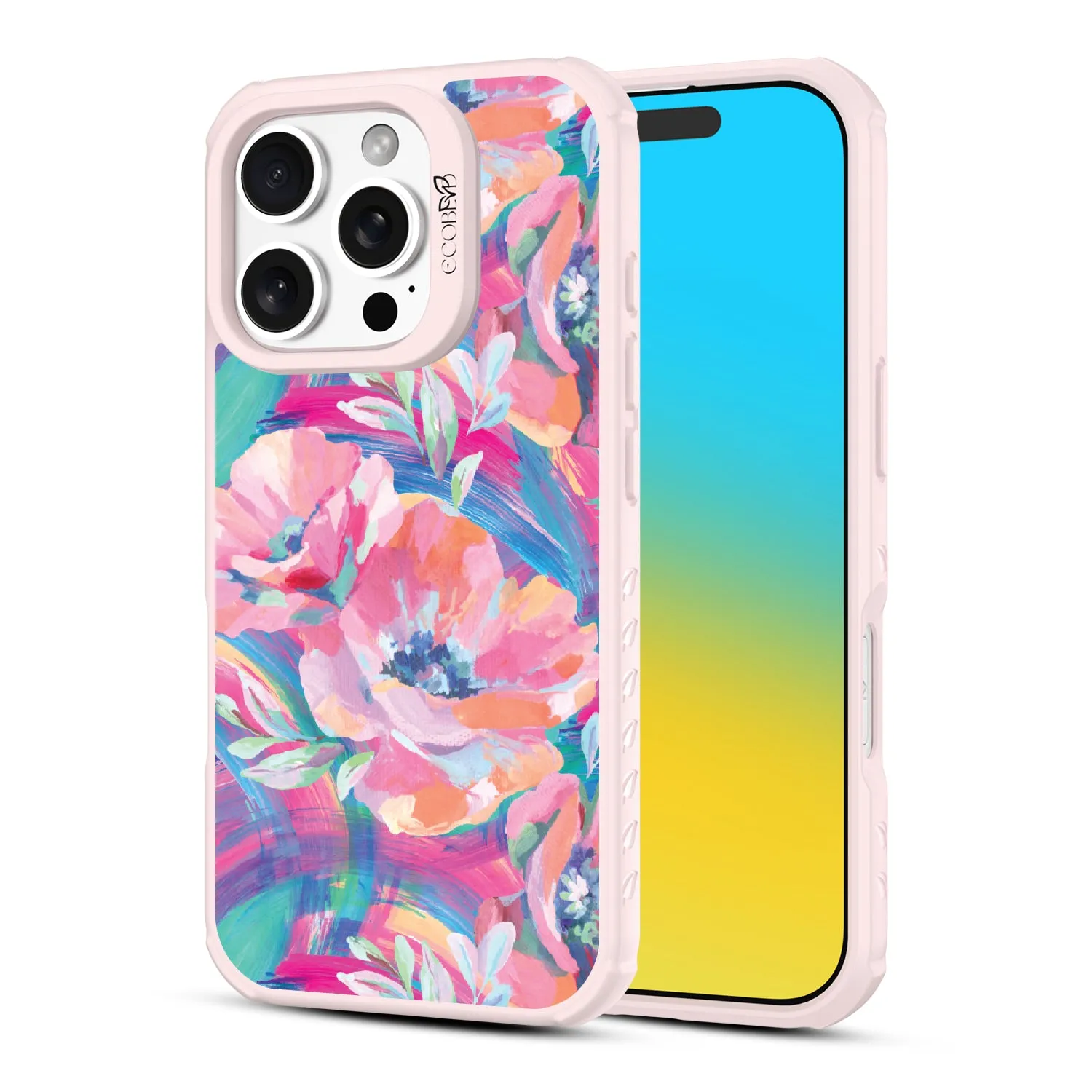Pastel Poppy - Revive Collection Case for Apple iPhone 16 Pro