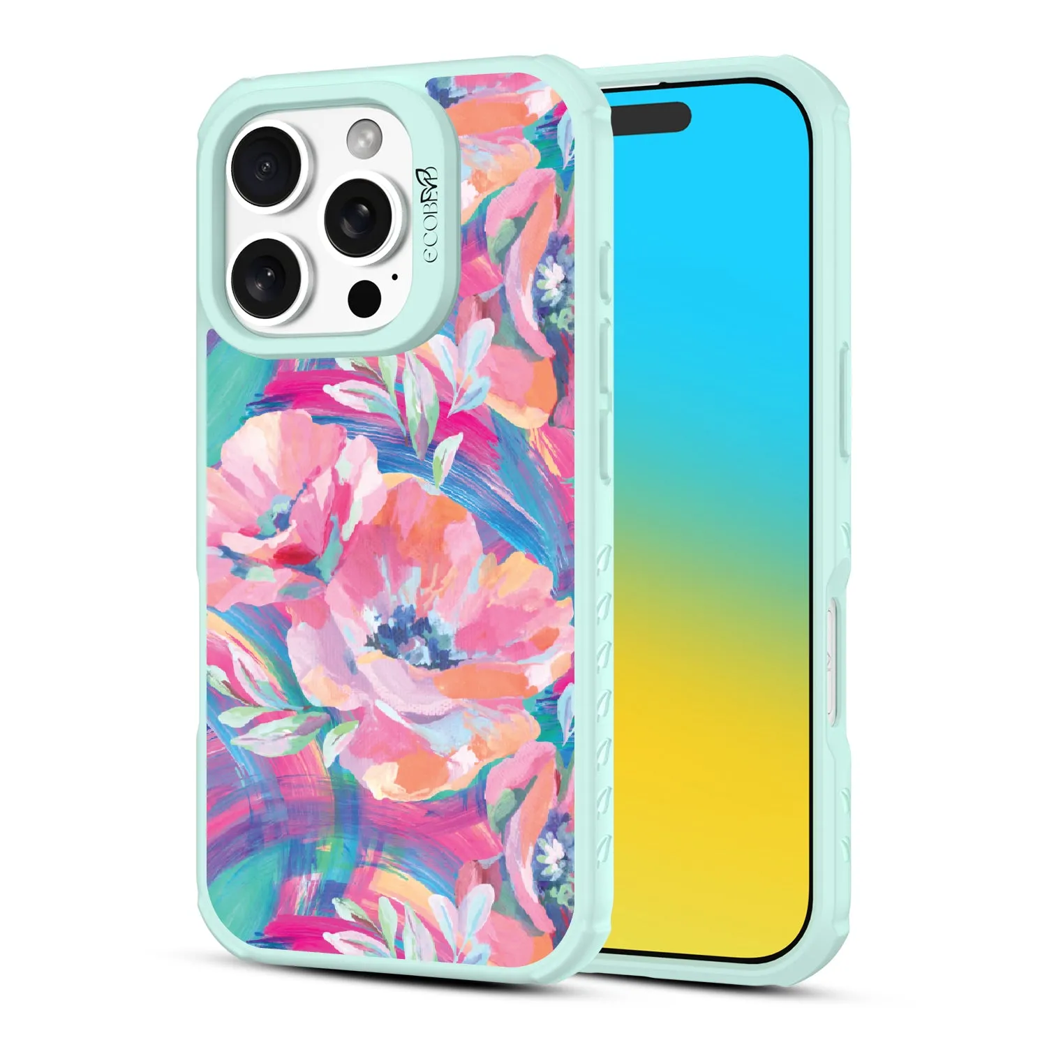 Pastel Poppy - Revive Collection Case for Apple iPhone 16 Pro