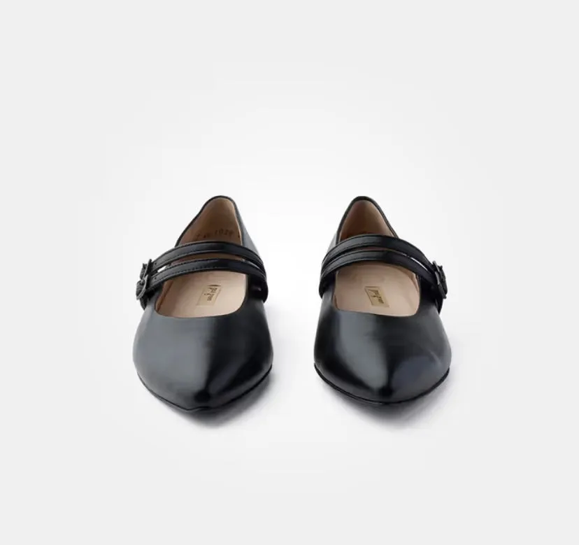 Paul Green -1022 Black Ballerina