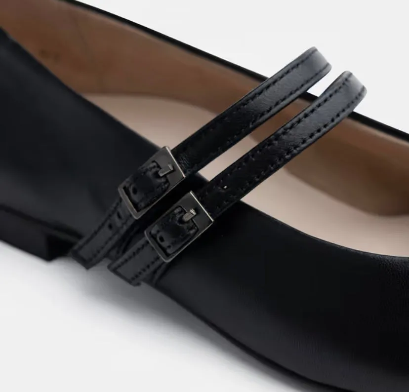 Paul Green -1022 Black Ballerina