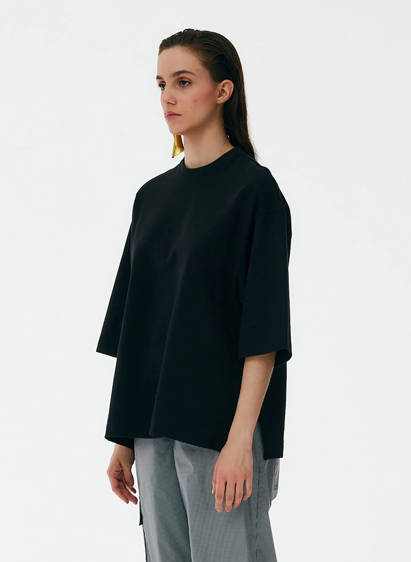 Punto Milano Crew With Side Slits T-Shirt