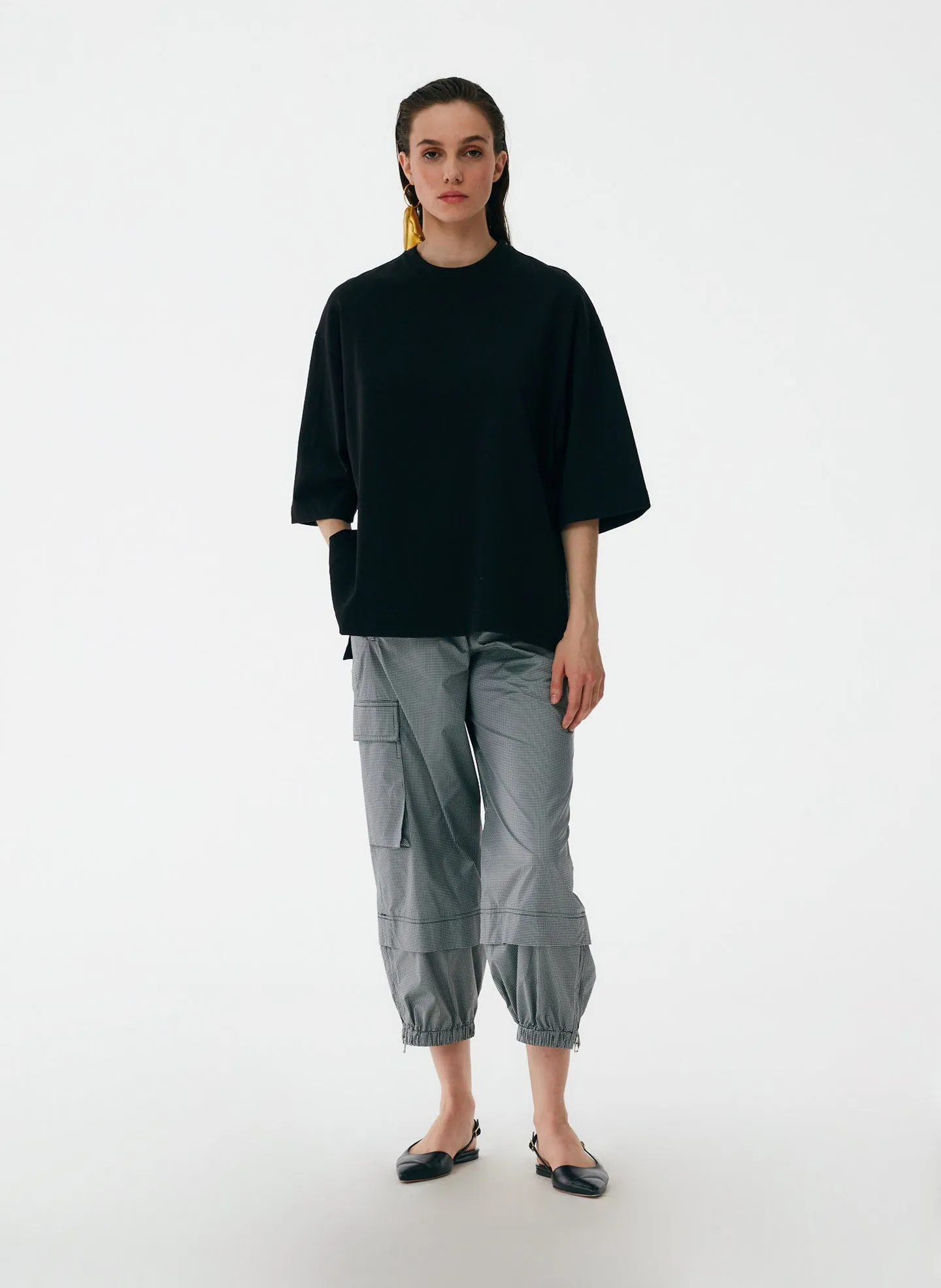 Punto Milano Crew With Side Slits T-Shirt