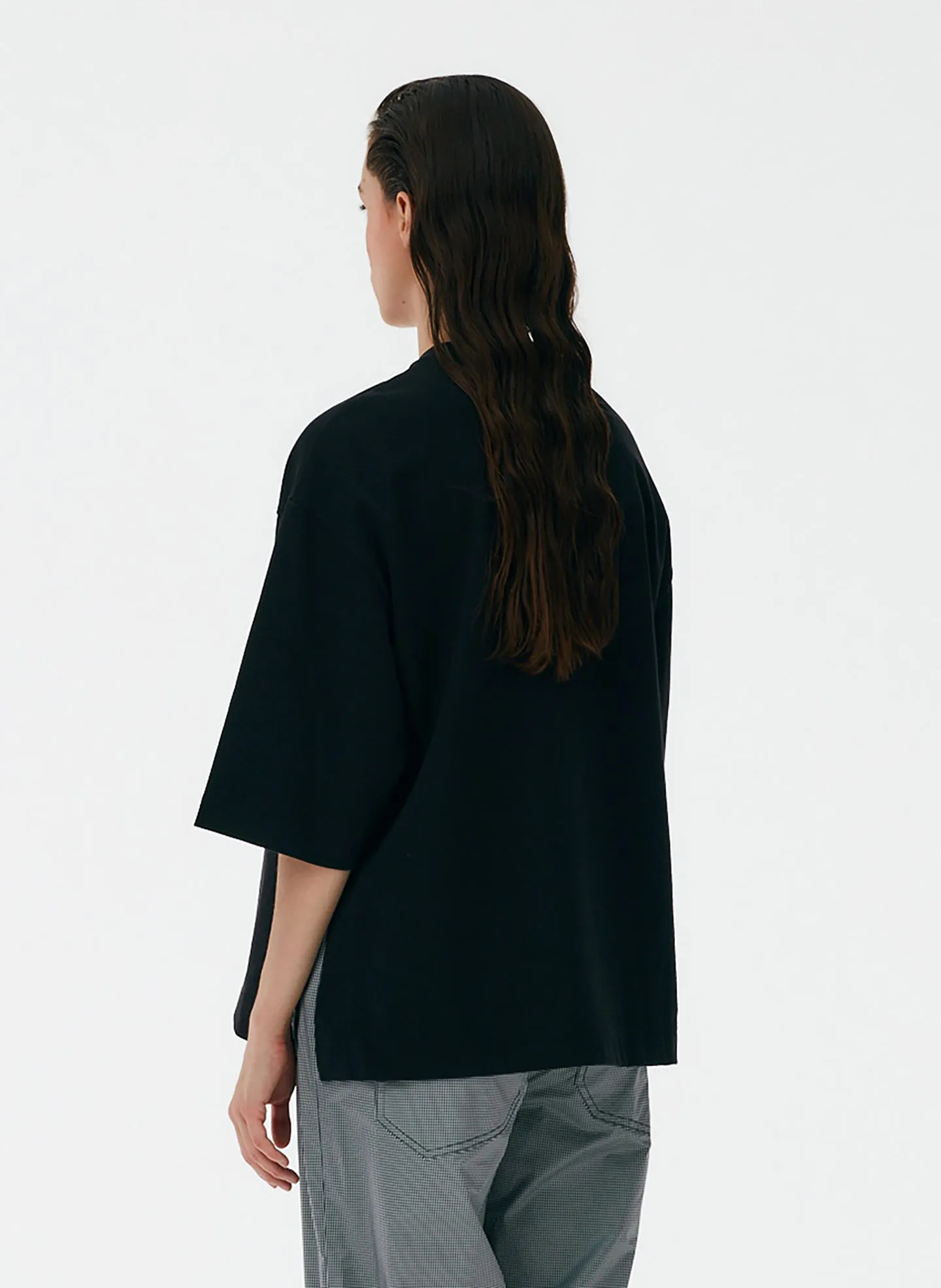 Punto Milano Crew With Side Slits T-Shirt