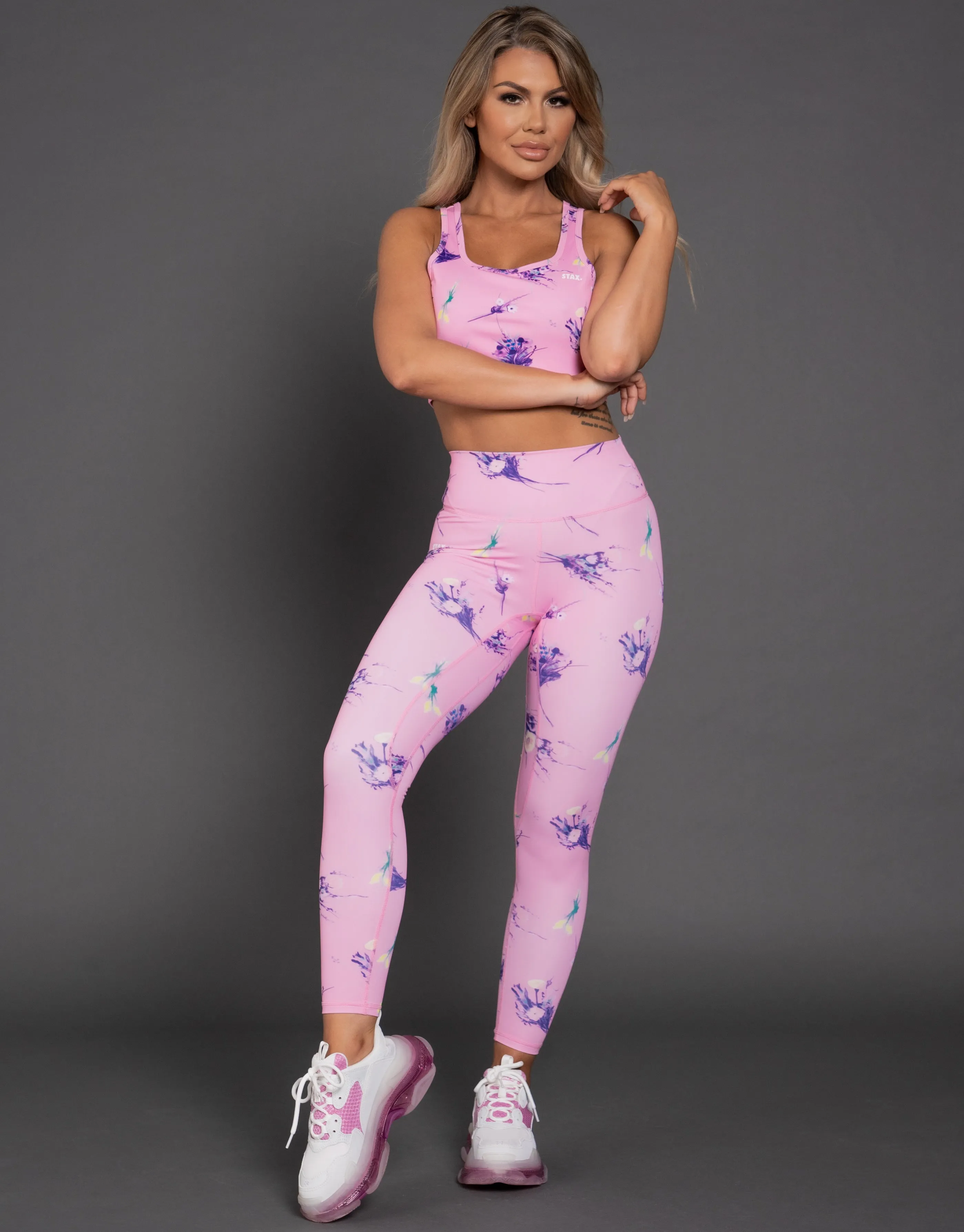 Spring Collection Tights - Peony