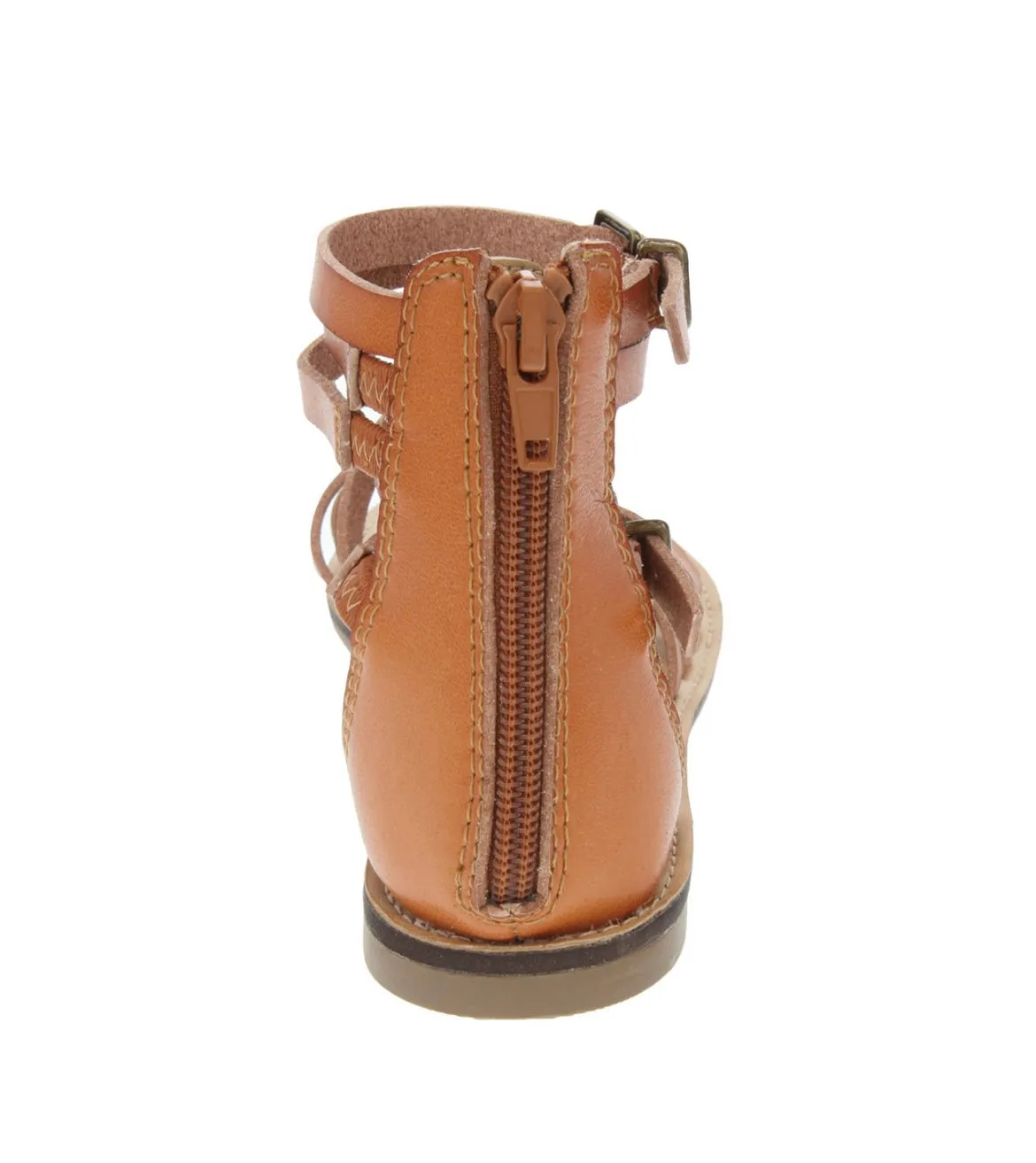 Sugar Malou Women's Gladiator Sandals Cognac Size 9.5M