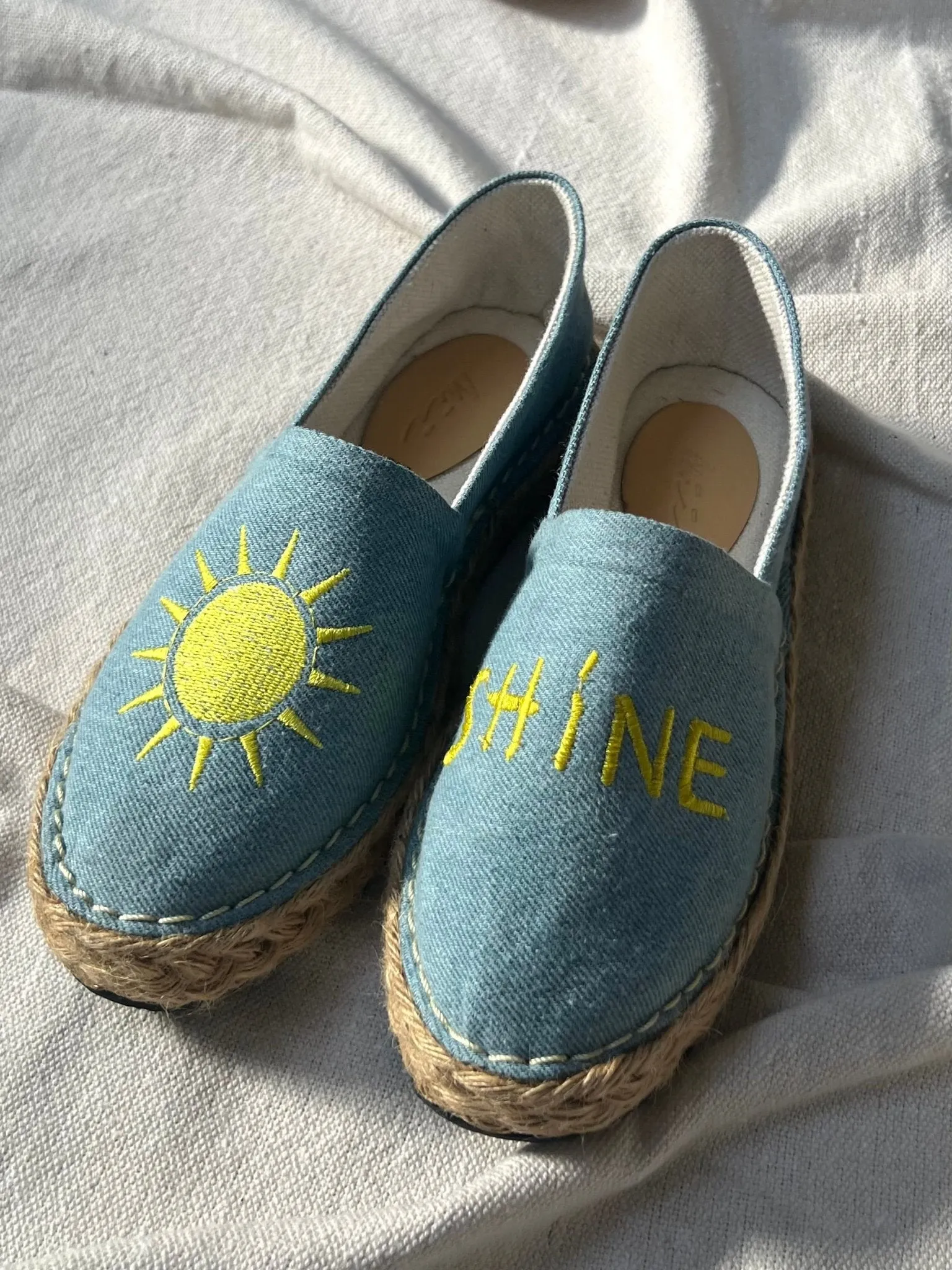 Sunshine Denim Espadrille