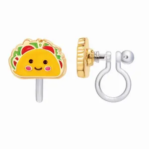 Taco Belle Lead Free Clip On Earrings