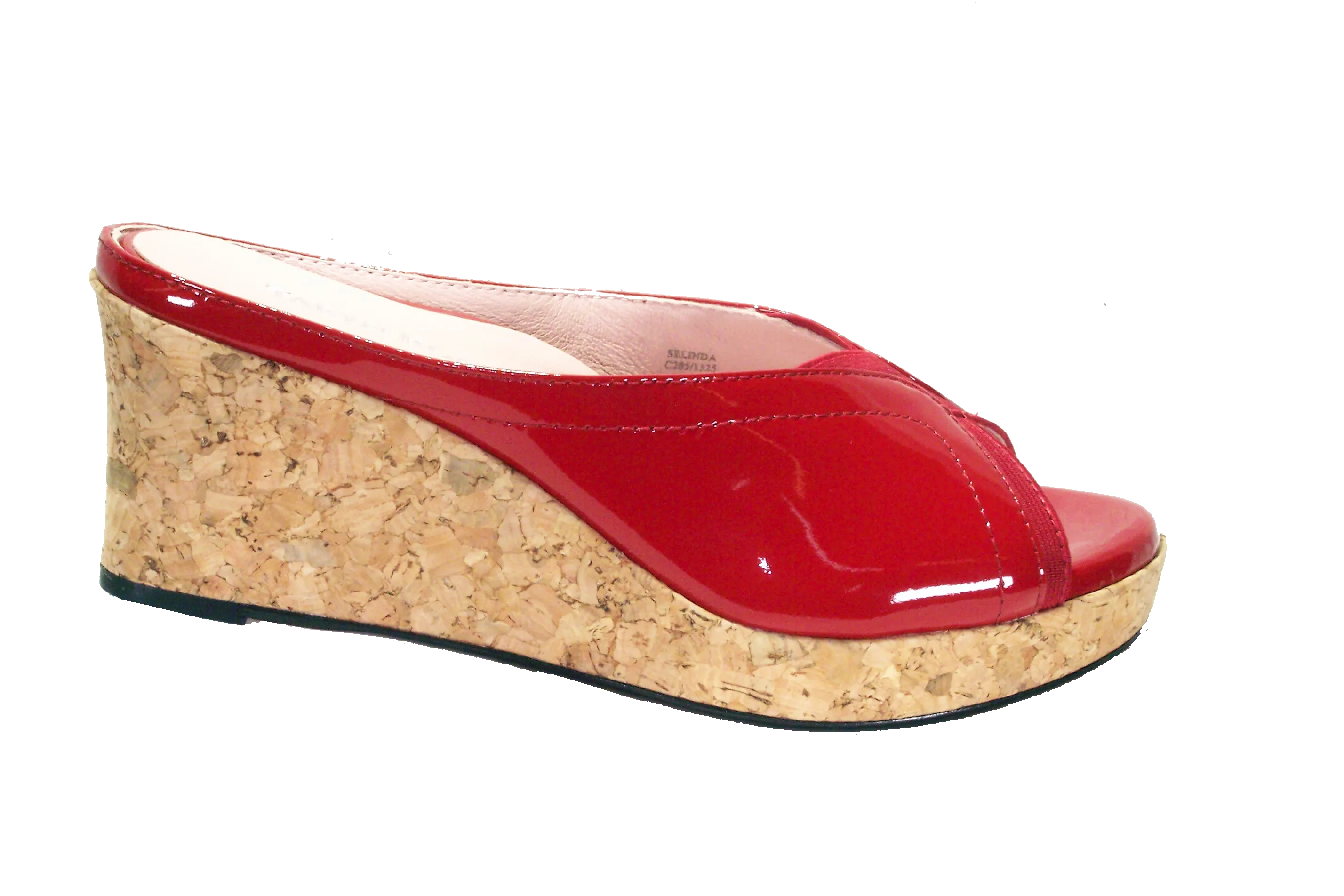 TARYN ROSE Women's •Selinda• Cork Wedge Slide