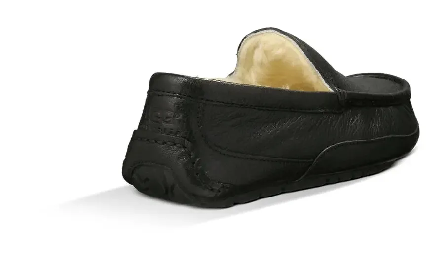 The Mens UGG Ascot (Leather) Slipper  Timeless Style & Everyday Comfort