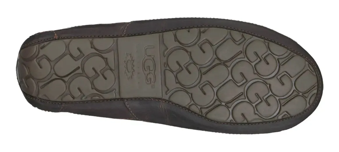 The Mens UGG Ascot (Leather) Slipper  Timeless Style & Everyday Comfort