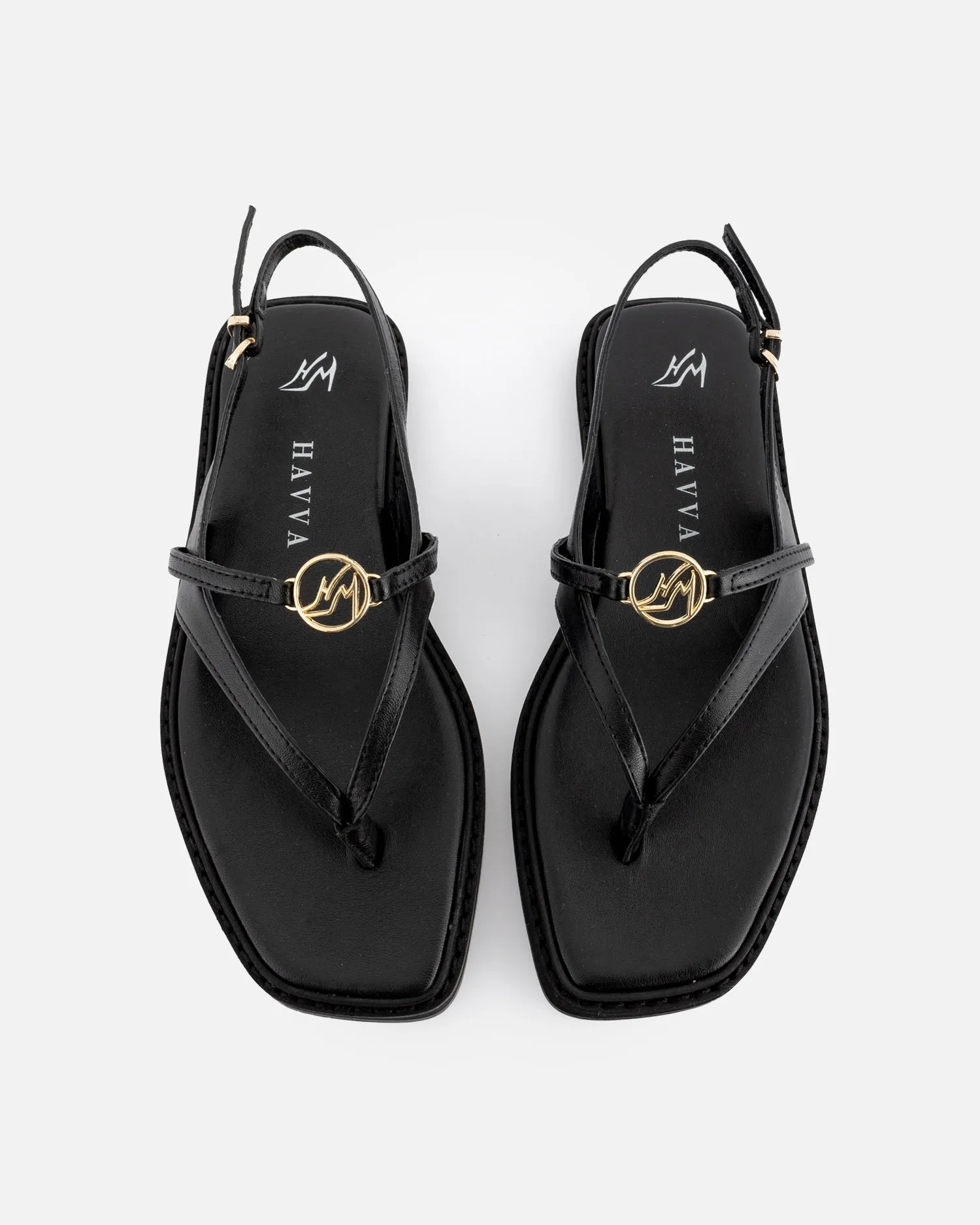 The Monogram Sandal Flat