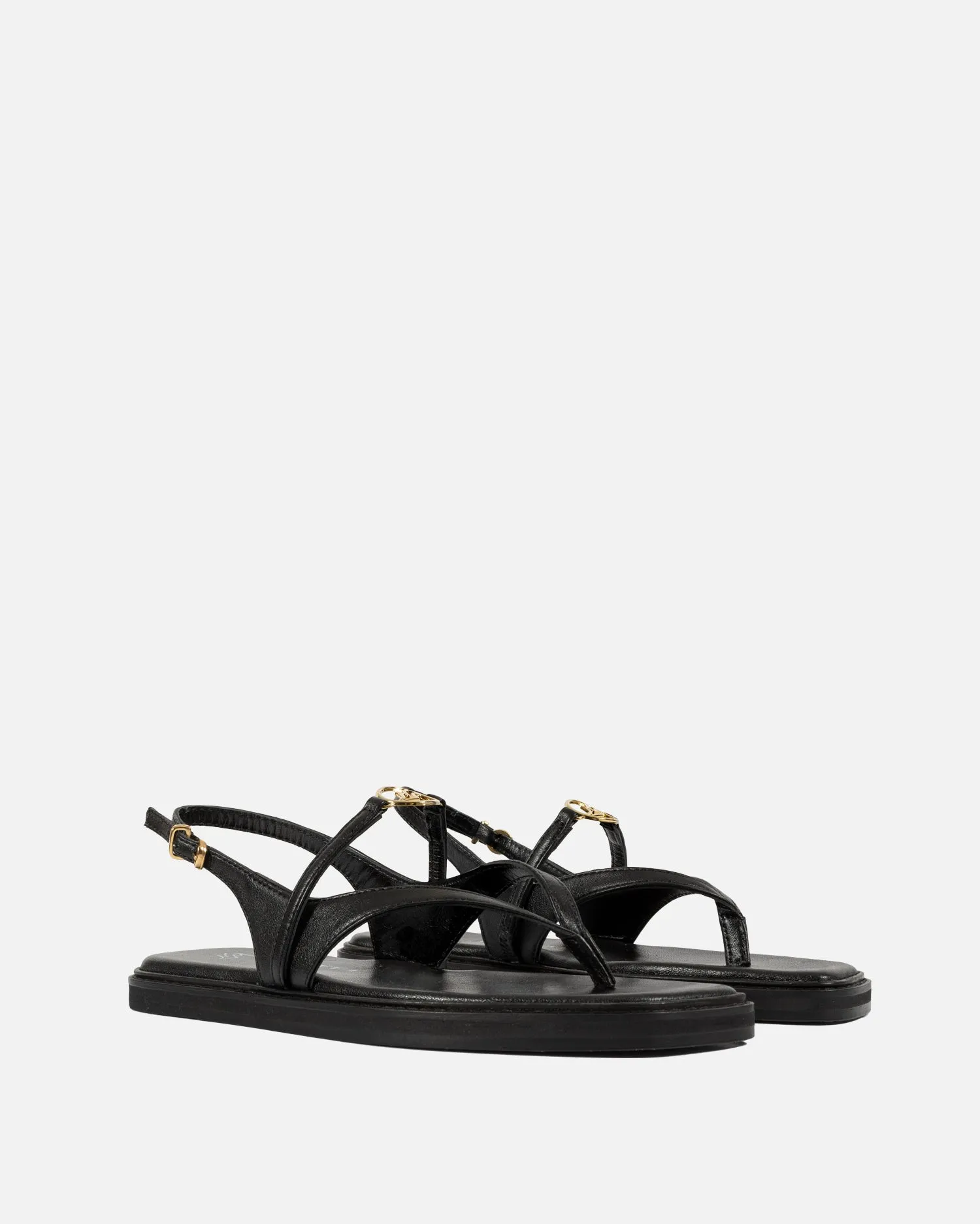 The Monogram Sandal Flat