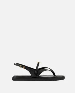 The Monogram Sandal Flat