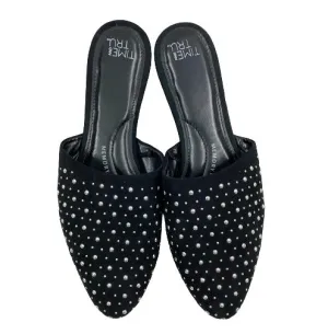 Time and Tru Flats Black Studded Size 8 SKU 000131-1