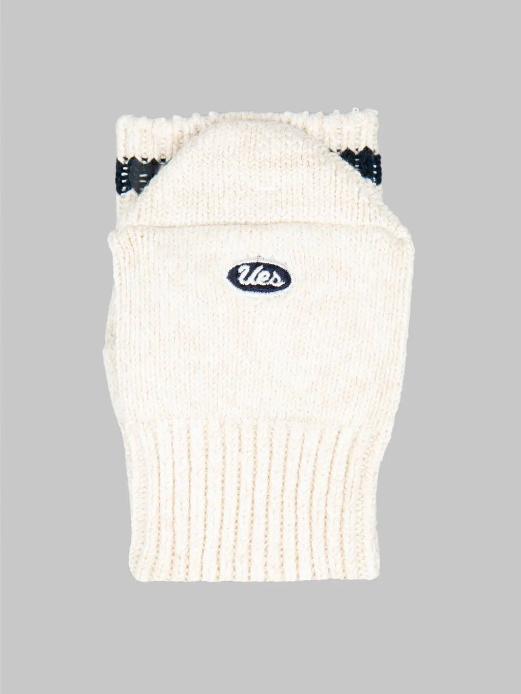 UES Sneakers Socks White & Yellow