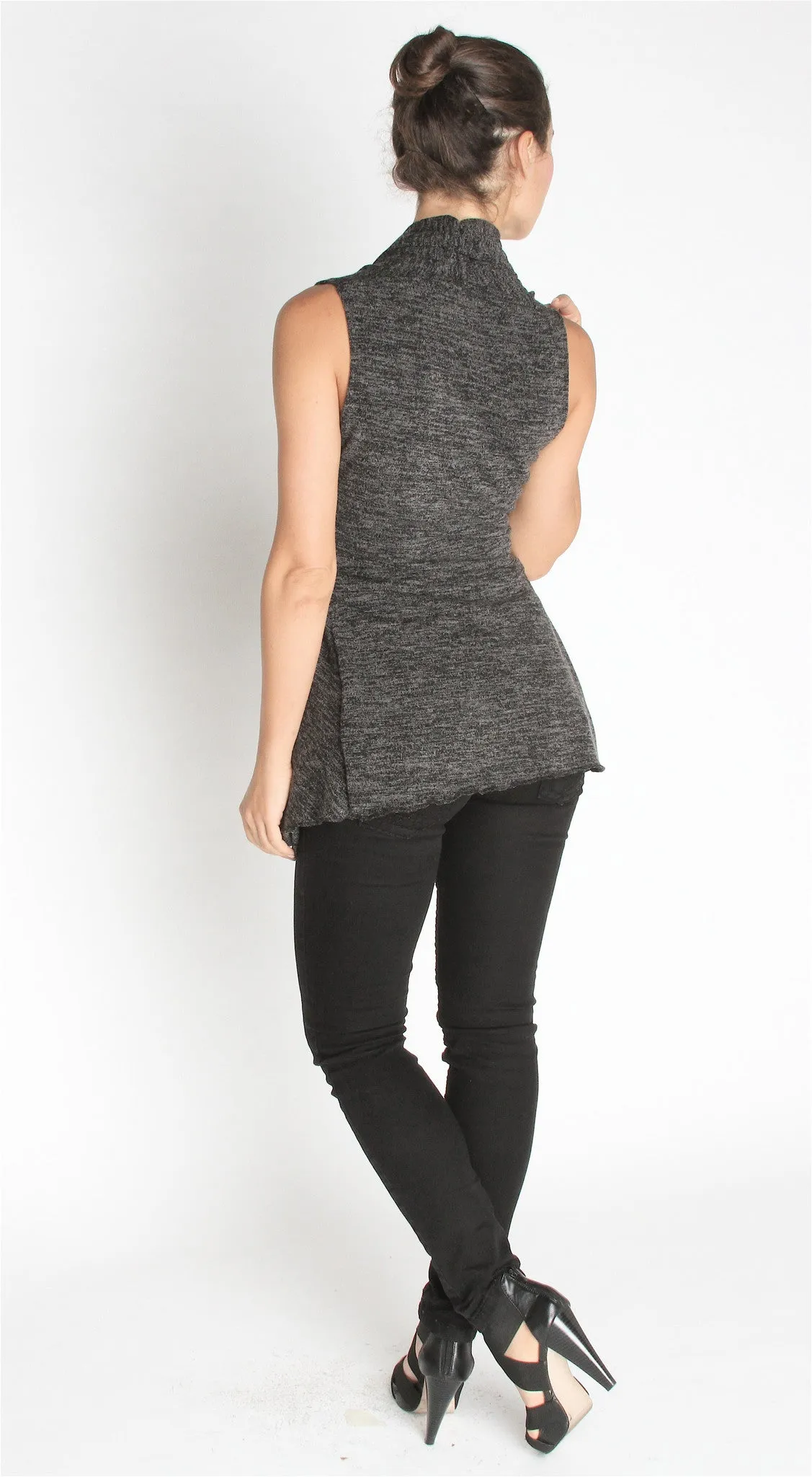 V Neck Knit Sweater