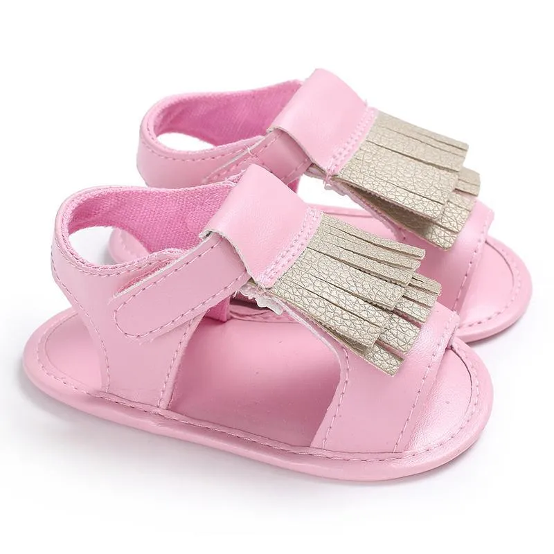 Velcro Design Soft Sandals for Baby Girl Wholesale children's clothing