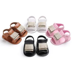 Velcro Design Soft Sandals for Baby Girl Wholesale children's clothing