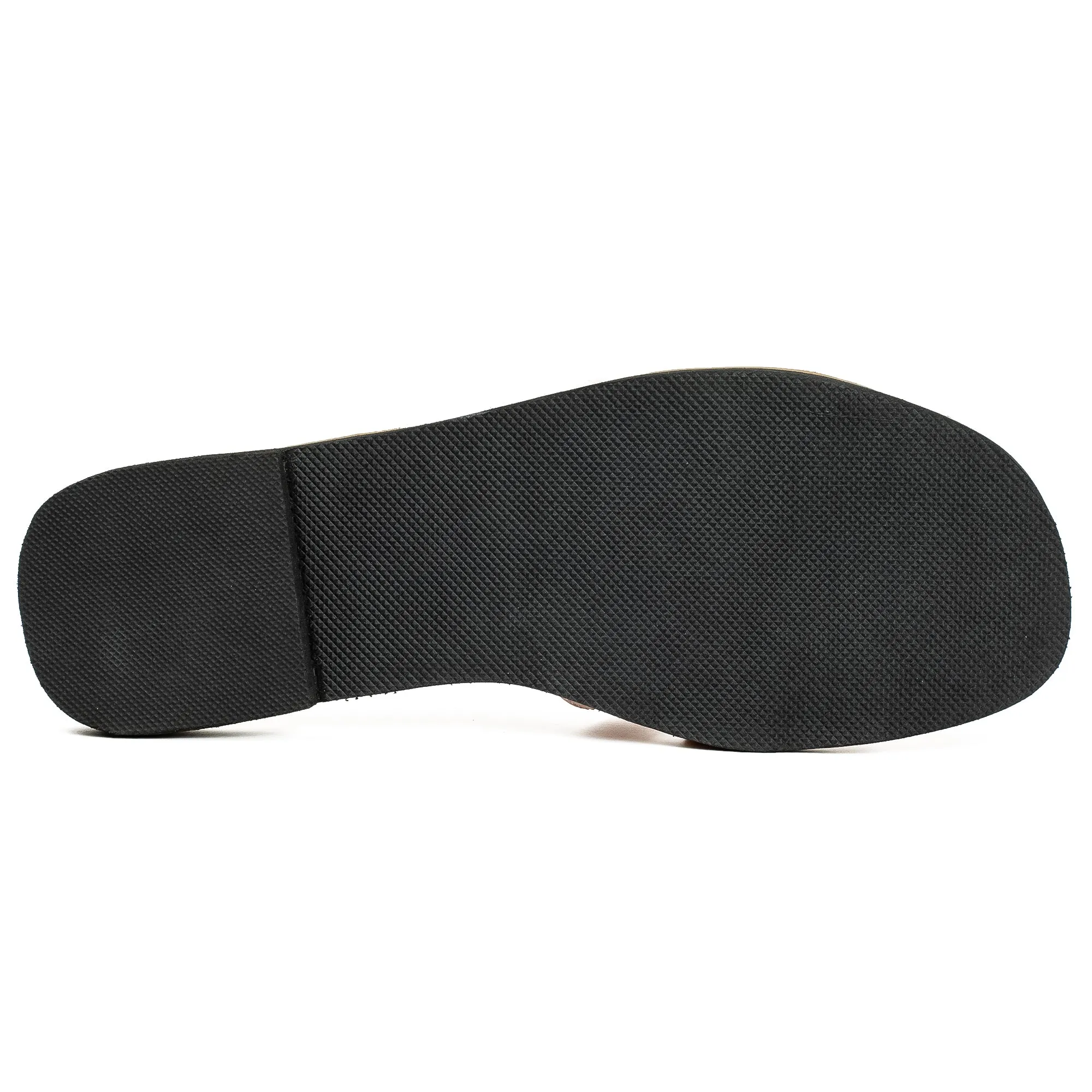 Vibrant Ladies' Pink Flat Sandal – Elegant PU Leather Slip-On with Cushioned Insole & TPR Sole