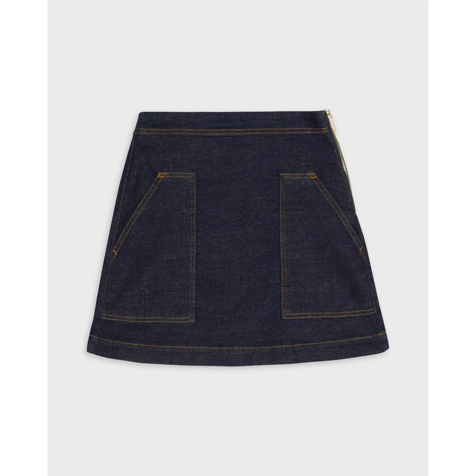 Women Wms-Asantii-Denim Mini Skirt - Midnight