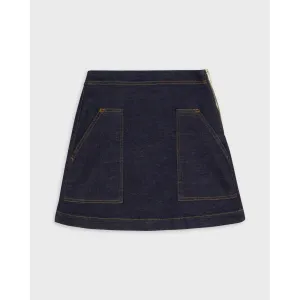 Women Wms-Asantii-Denim Mini Skirt - Midnight
