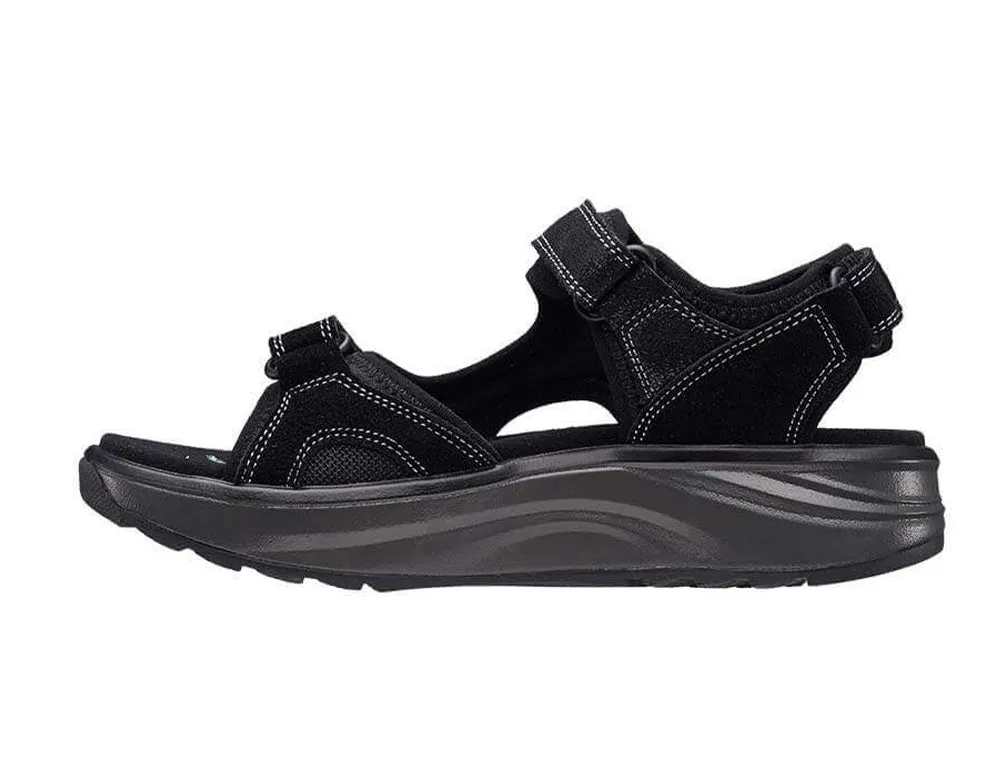 Womens Active Adjustable Komodo Black Hiking Sandals