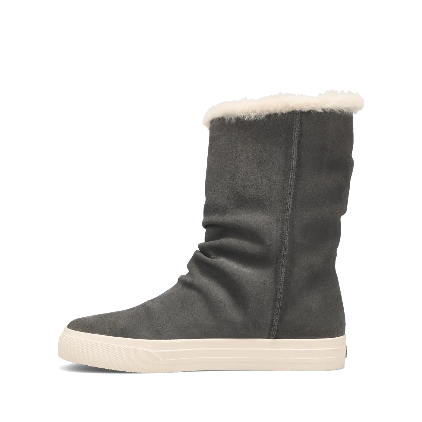 Women's Cozy Chic Boot - Dark Grey Suede