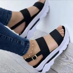 Women's Platform Heel Light Casual Opend Comfortable Sandals
