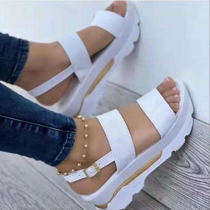 Women's Platform Heel Light Casual Opend Comfortable Sandals