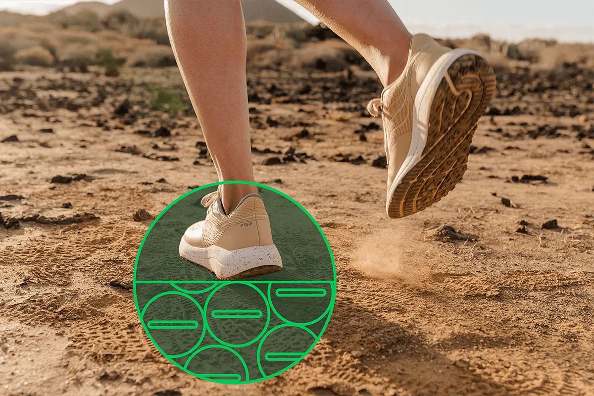 Women's Recharge Grounding Vegan Sneakers | Sunset Pink